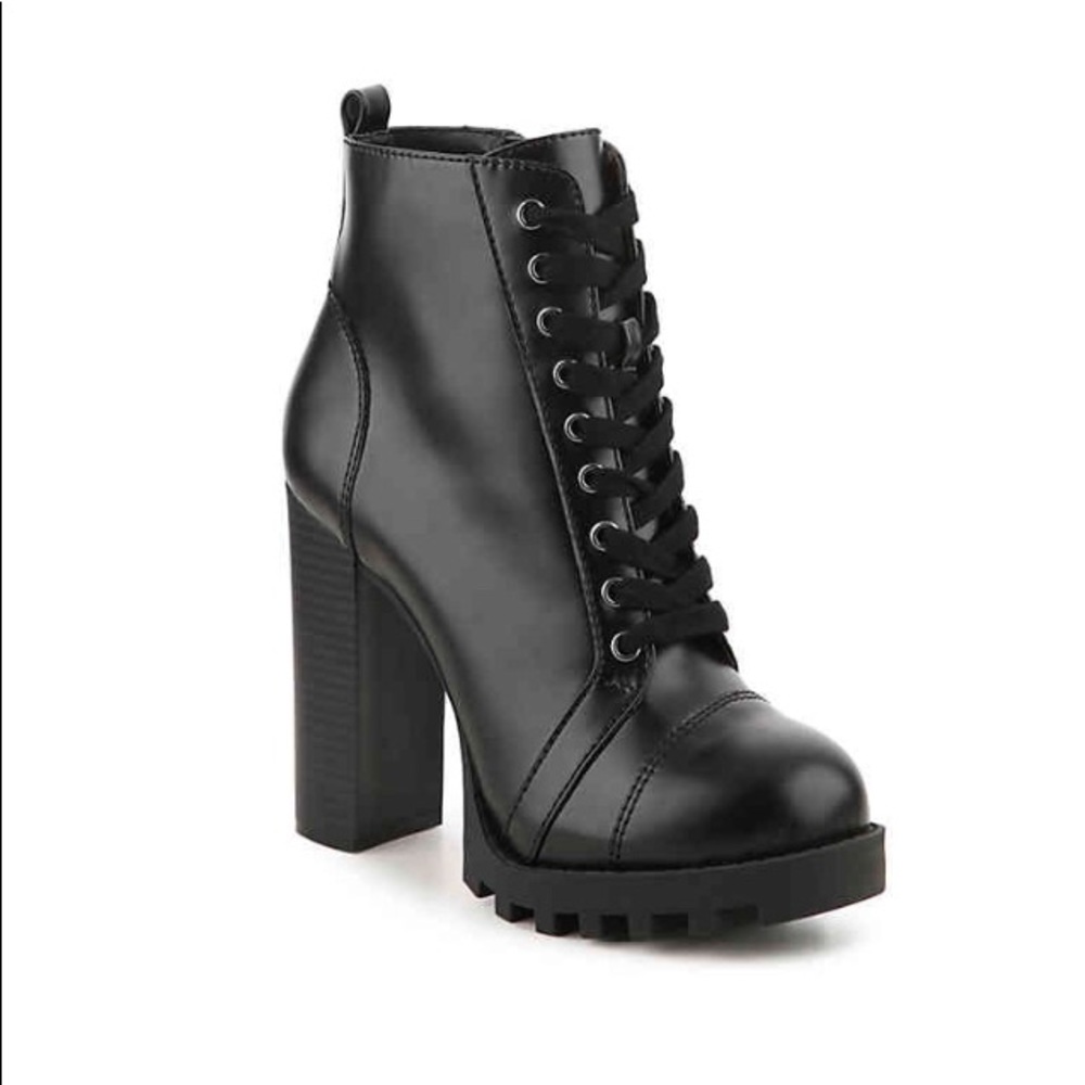 Zigi Soho Heeled Combat Boots